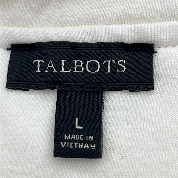 Talbot’s faux fur sweater jacket L - Picture 6 of 10